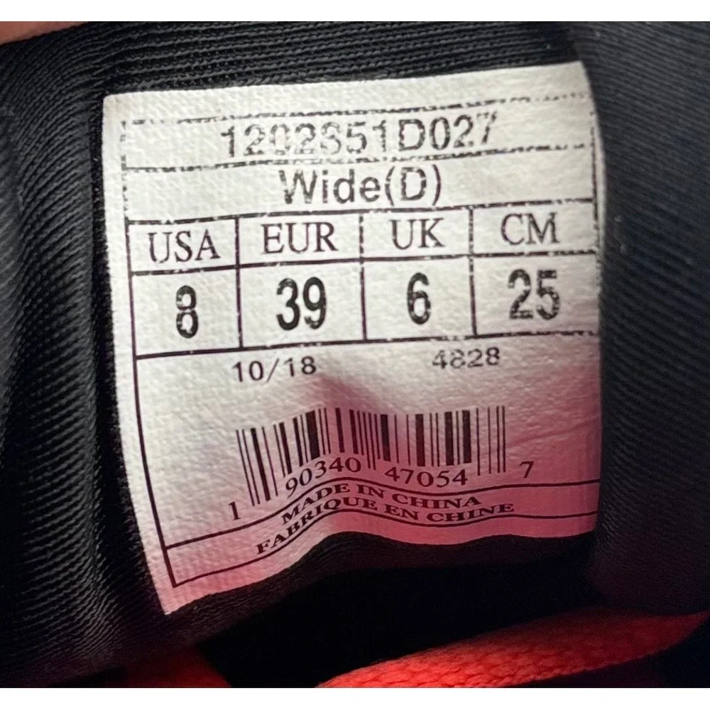 Brooks Launch 6 Womens Running Shoes Grey Black Pink 1202851D027 Wide D Size 8